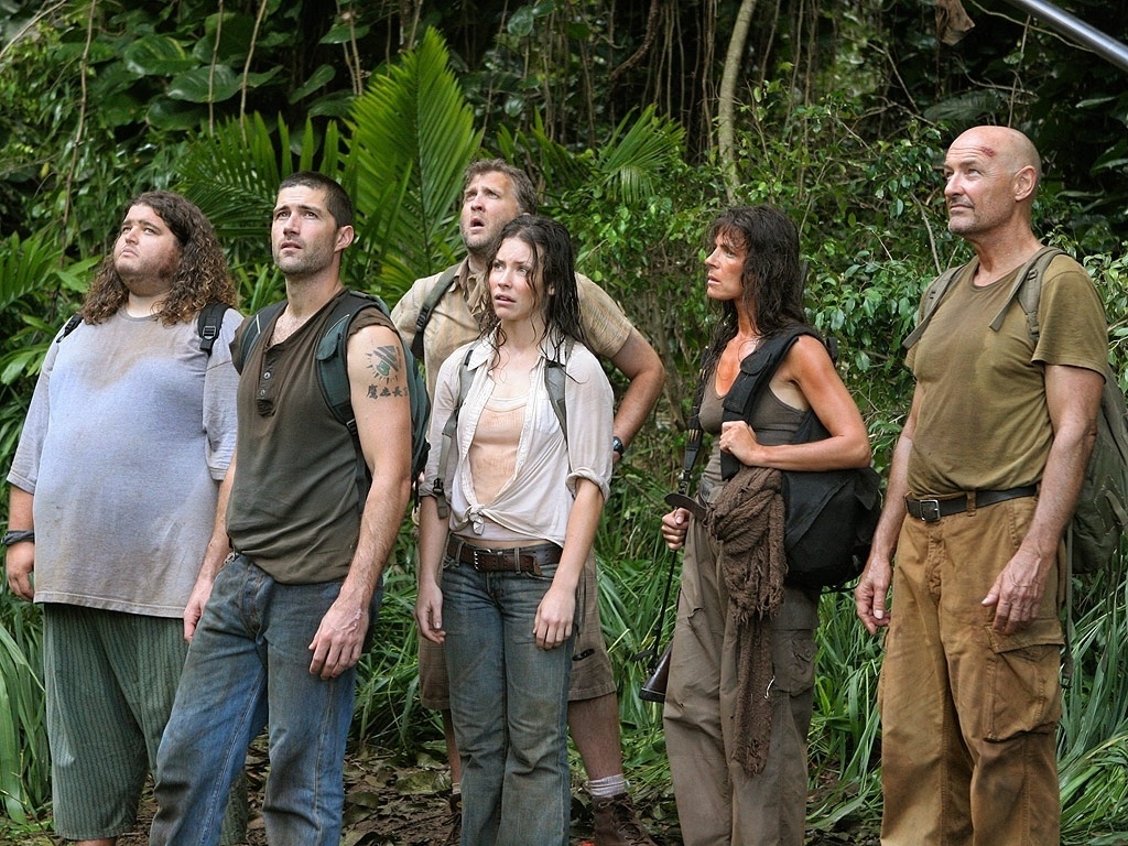 Cena da série "Lost" (2004) - Divulgação