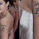 Angelina Jolie e antiga tatuagem para o ex, Billy Bob Thrnton - Reuters