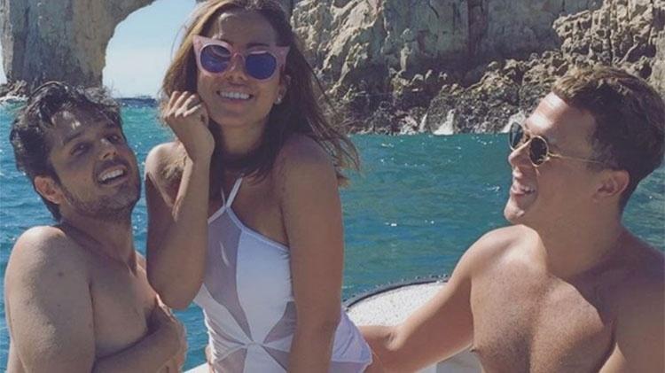 renner, anitta e eduardo bravin no mexico - Reprodução/Instagram - Reprodução/Instagram