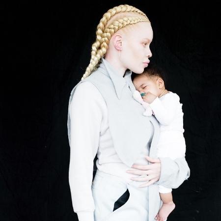 A modelo Diandra Forrest com a filha, Rain - Reprodução/instagram.com/diandraforrest/