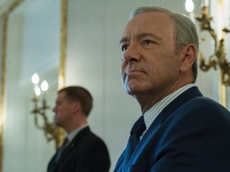 Frank Underwood (Kevin Spacey) não está nem aí para os eleitores em cena da quinta temporada de "House of Cards" - Divulgação/Netflix