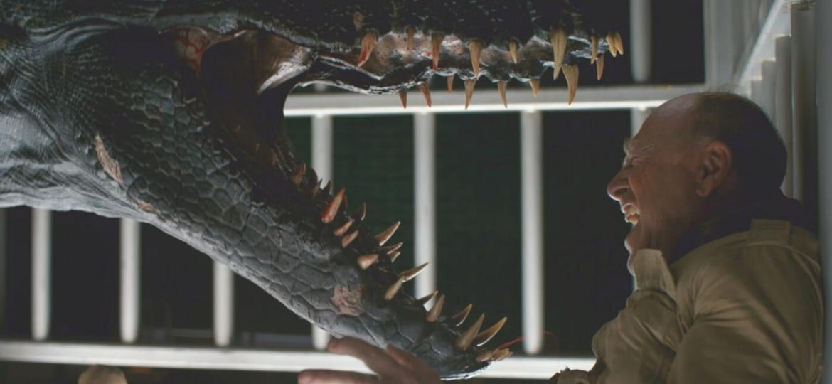 Cena de "Jurassic World: Reino Ameaçado" - Divulgação