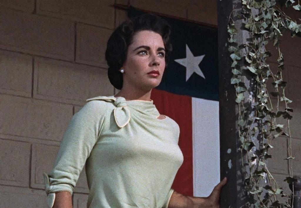 Elizabeth Taylor em "Assim Caminha a Humanidade" (1956) - Divulgação