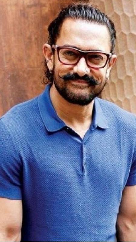 Aamir Khan, que interpretará Laal Singh Chaddha, o Gump indiano - Reprodução - Reprodução
