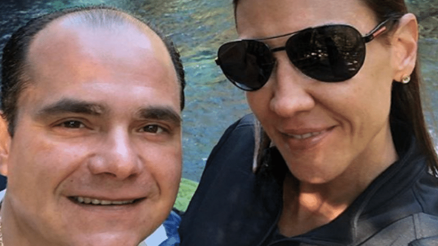Leonardo Campos, presidente da OAB-MT, e a mulher Luciana Póvoas - Reprodução/Instagram