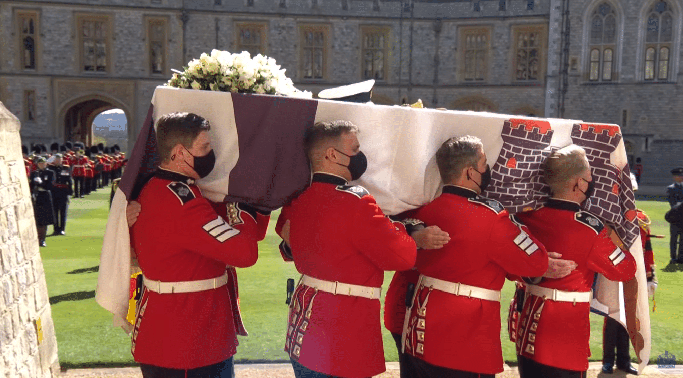 Funeral do príncipe Philip no Castelo de Windsor - Reprodução / Youtube