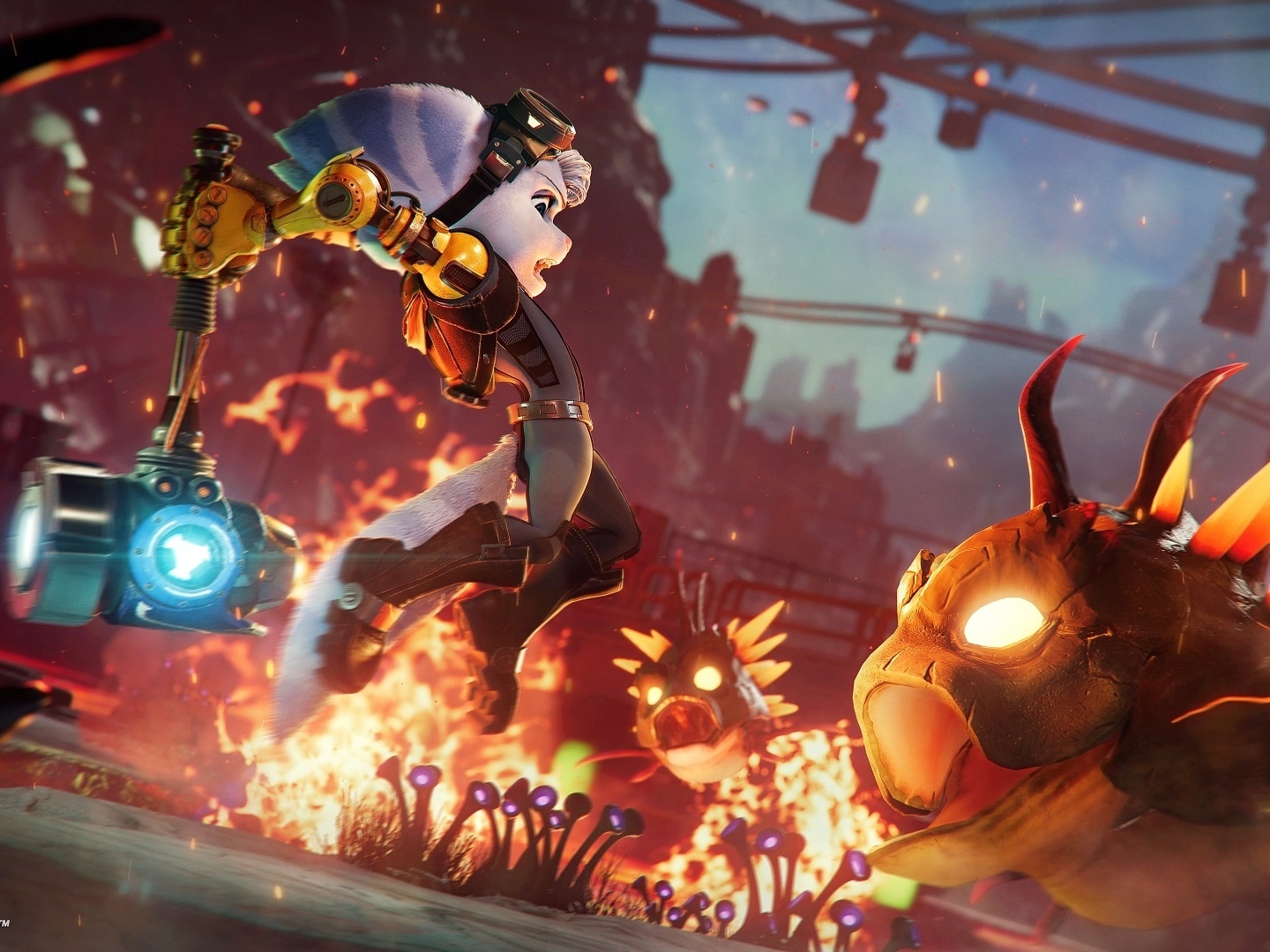 Confira os primeiros gameplays de Ratchet & Clank - Em Uma Outra Dimensão