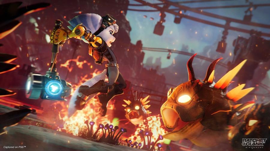 Jogo PS5 Ratchet & Clank: Uma Dimensão À Parte – Gaming – Loja