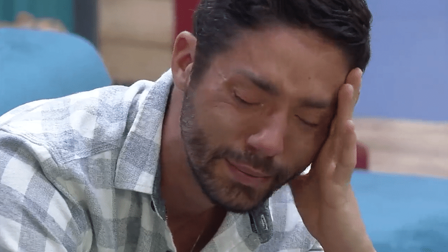A Fazenda 2021: Rico Melquiades chora após dinâmica  - Reprodução/Playplus