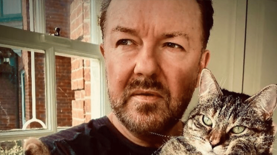 Ricky Gervais contratou 10 seguranças após polêmica, diz site - Reprodução/Instagram