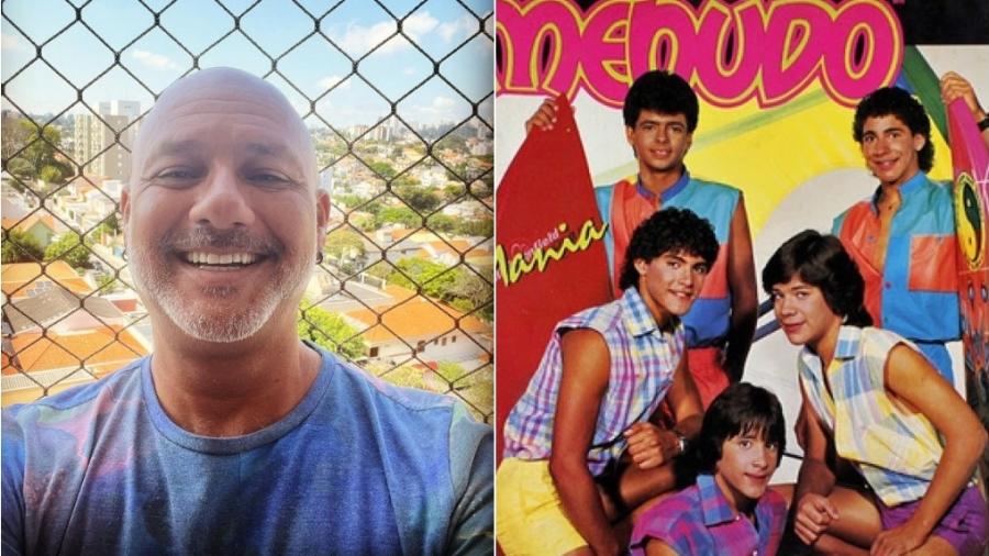 Mike Biggs diz que estava com os meninos dos Menudos em um hotel da Zona Sul do Rio  - Reprodução/Instagram e Internet