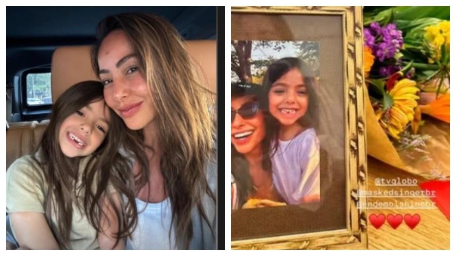 Sabrina Sato postou ao lado da filha, Zoe - Reprodução