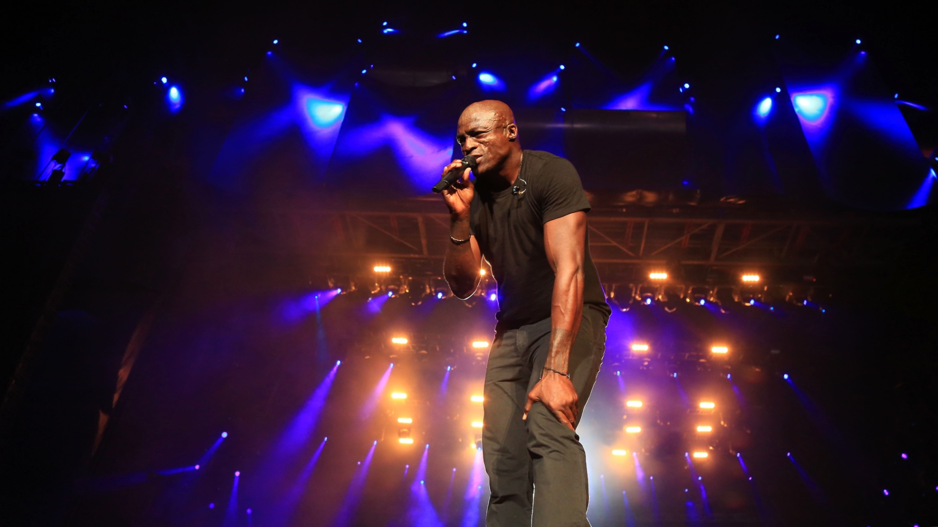 20.set.2015 - Seal se apresenta no palco Mundo no terceiro dia do Rock in Rio 2015 - Marco Antonio Teixeira/UOL