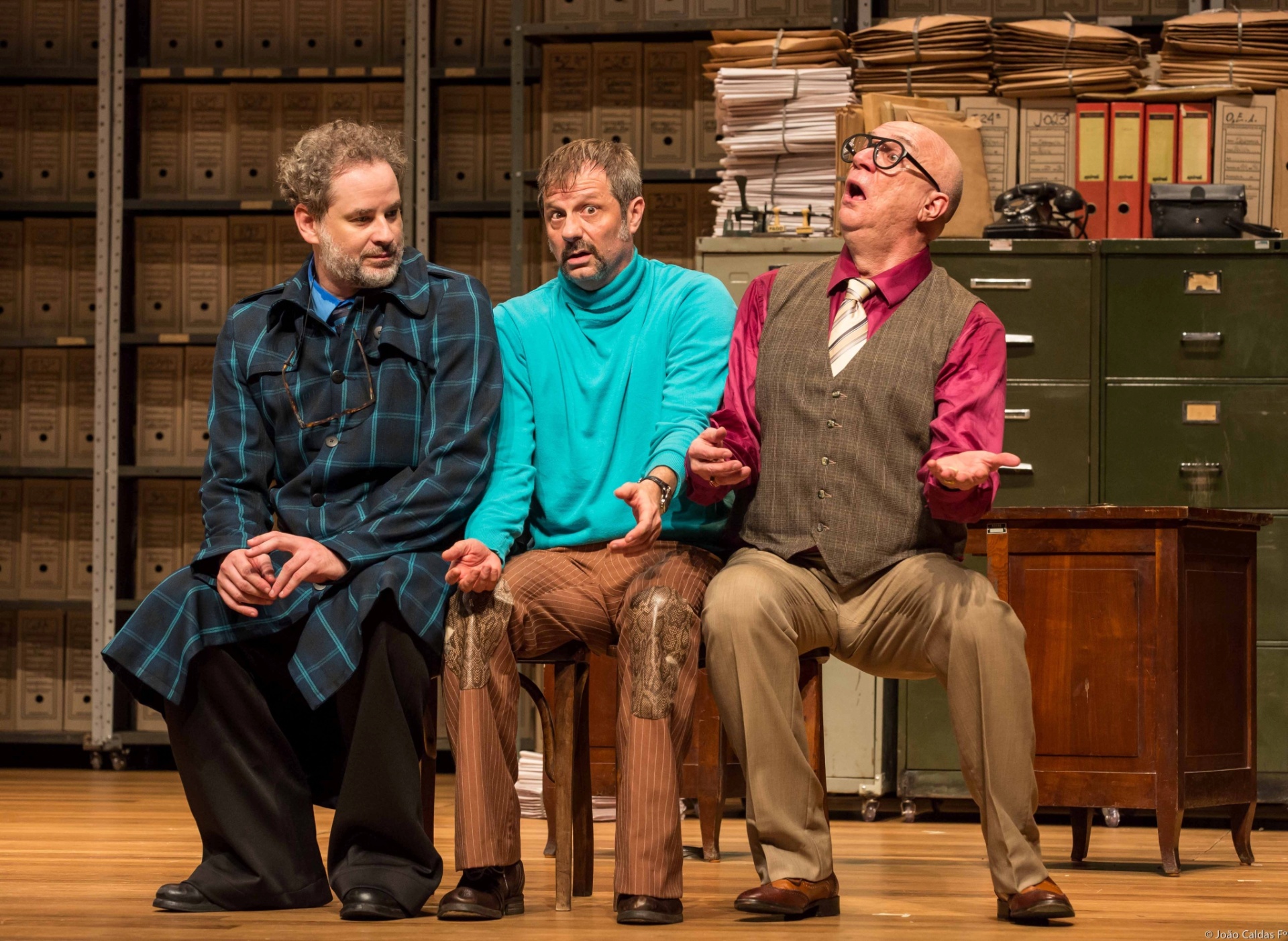 "Morte Acidental de Um Anarquista", dirigido por Hugo Coelho, traz Dan Stulbach e Henrique Stroeter no elenco - João Caldas Fº