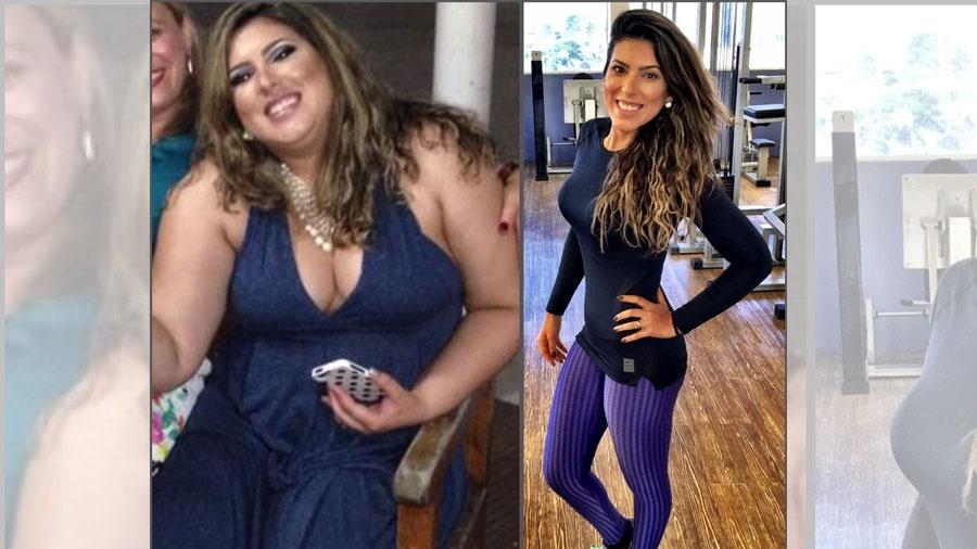 Flavia eliminou 40 quilos em 11 meses - Reprodu??o/Instagram