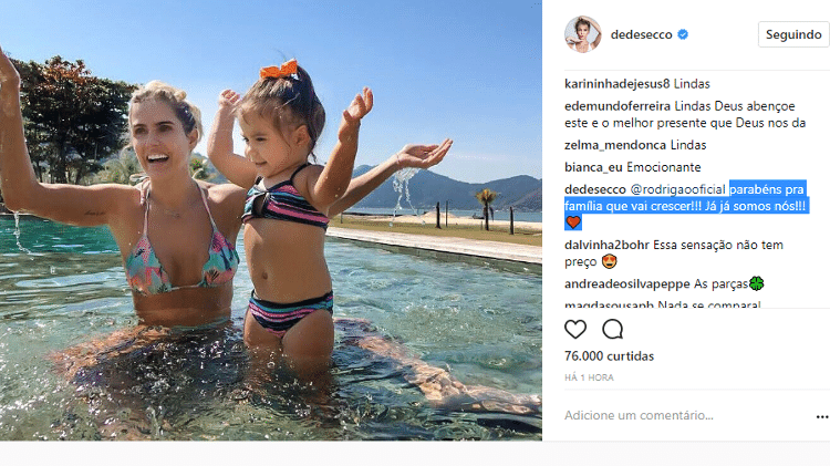 Deborah Secco empolga seguidores com comentário "já já somos nós" - Reprodução/Instagram - Reprodução/Instagram