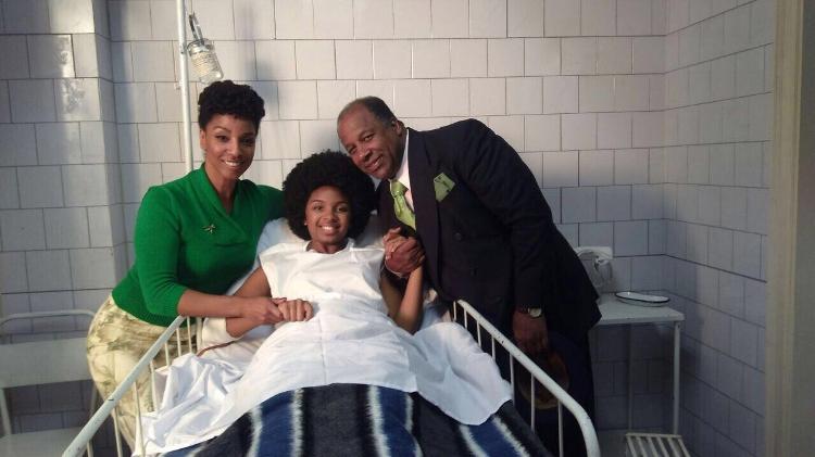 Adriana Lessa, Gabriela Dias e Ailton Graça em "Cidade Proibida" - Divulgação - Divulgação