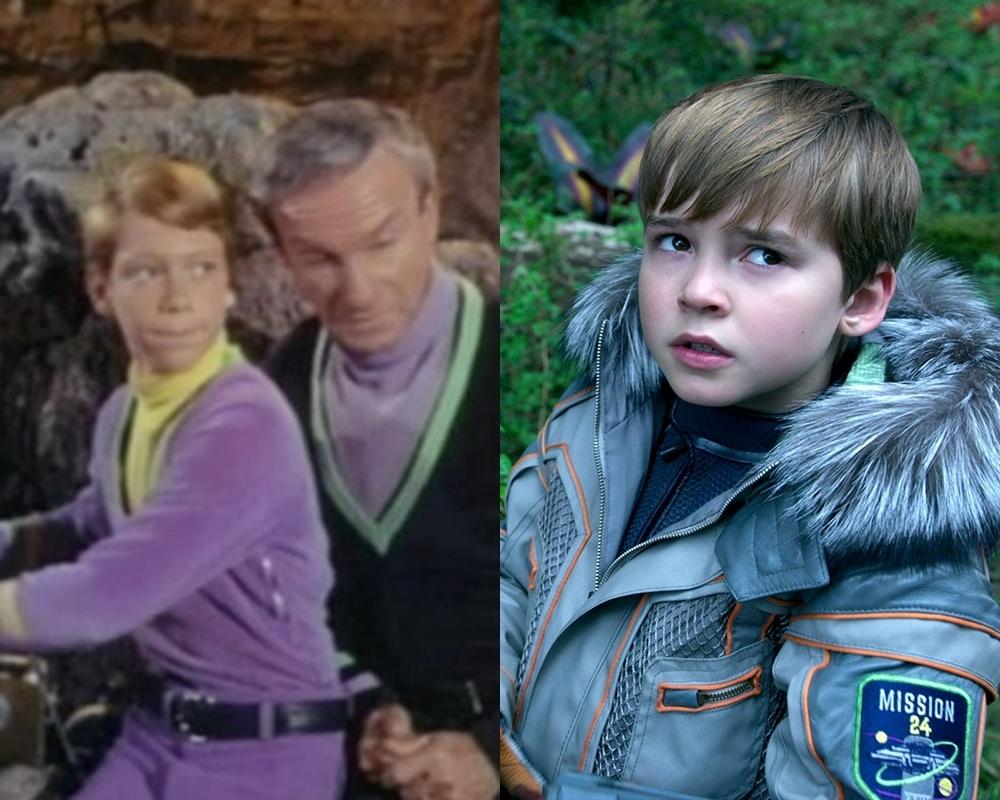 "Perdidos no Espaço": original x nova versão - Will - Reprodução e Divulgação/Montagem UOL