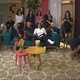 A família --composta por Gretchen, o marido, Thammy, a namorada, Andressa, Sula Miranda, entre outros-- acompanhou ao primeira episódio cerca de trinta minutos antes de sua estreia oficial na TV - Reprodução/multishow.com.br