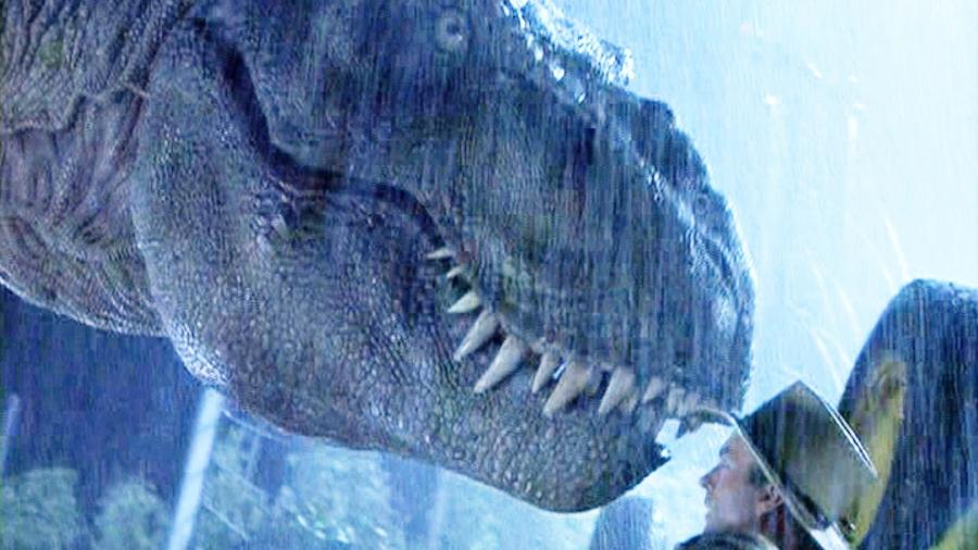 Cena do filme "Jurassic Park: O Parque dos Dinossauros" - Reprodução
