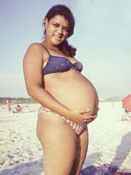 Preta Gil em foto antiga, grávida do filho, Francisco - Reprodução/Instagram