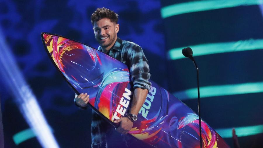 Zac Efron no Teen Choice Awards 2018 - REUTERS/Mario Anzuoni 