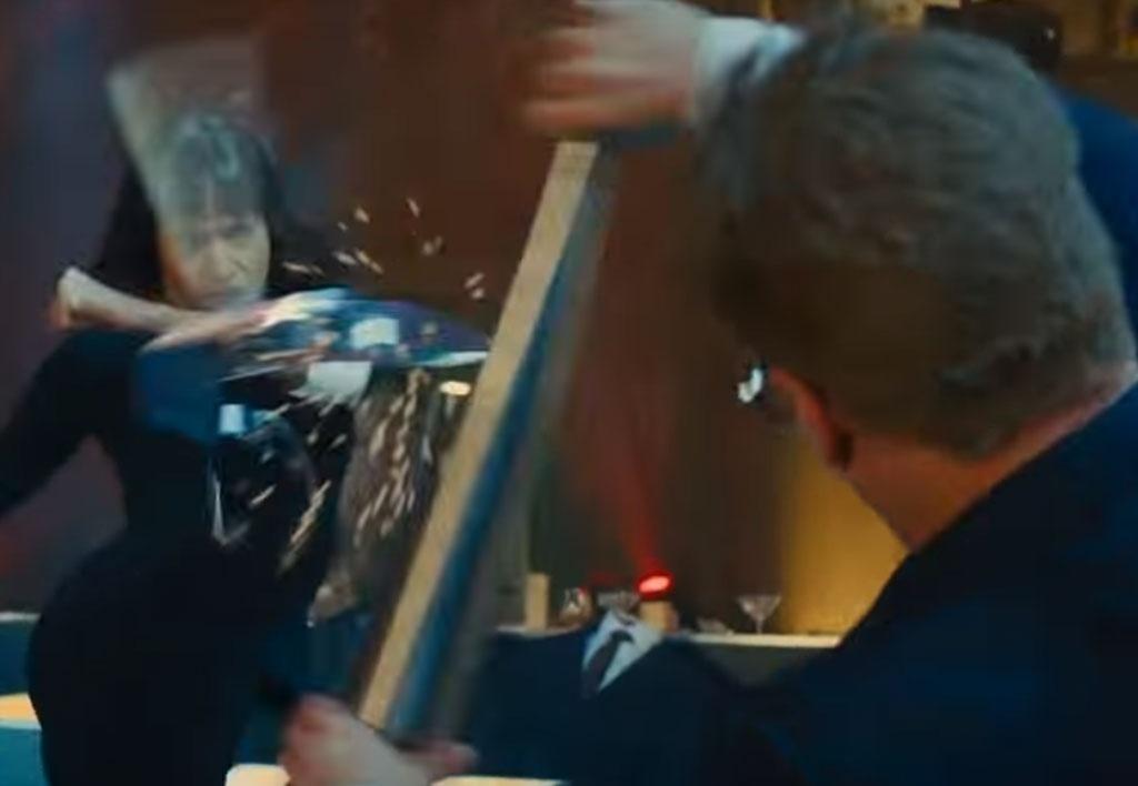 Sofia Boutella e Taron Egerton em "Kingsman: Serviço Secreto" (2014) - Reprodução