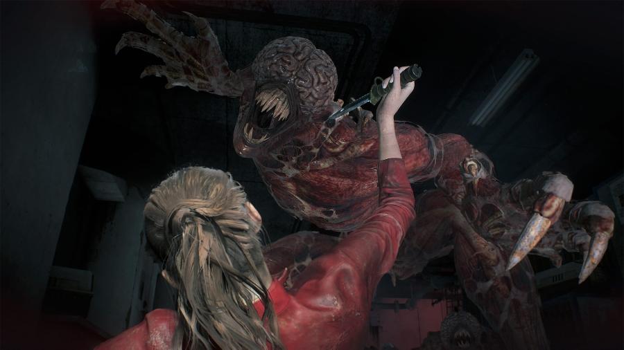 Os carnífices estão entre os inimigos mais perigosos de "Resident Evil 2" - Reprodução