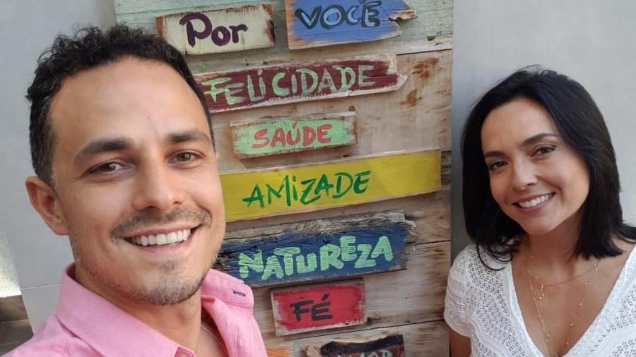Izabella Camargo e Thiago Godoy Nascimento - Reprodução/Instagram