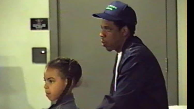 Blue Ivy e Jay-Z - Reprodução/Netflix - Reprodução/Netflix
