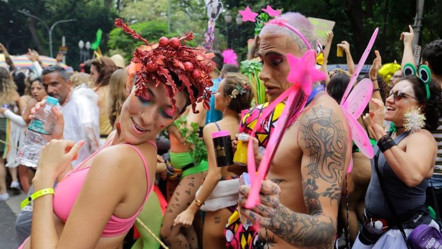 Bloco Tarado Ni Você dá cor para o Carnaval de São Paulo no centro