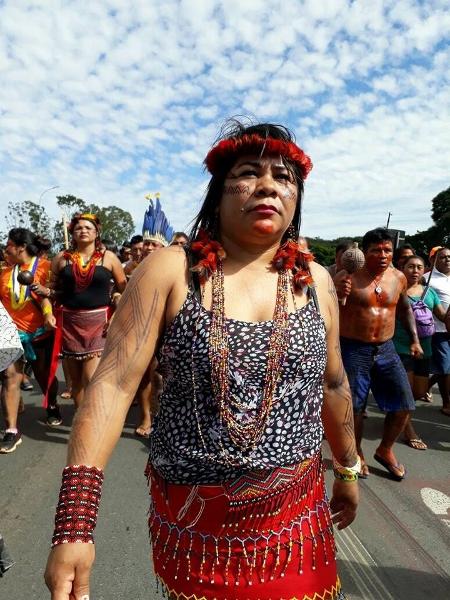 Líder comunitária em Oiapoque, Simone (foto) acredita ter sido um "lance de sorte" não haver mais vítimas no ponto "mais distante" do país - Reprodução - Reprodução
