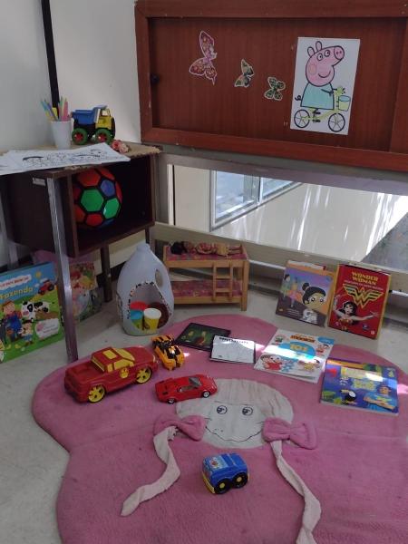 vereadora Bruna Rodrigues (PCdoB), de Porto Alegre, resolveu montar um Espaço Kids em seu gabinete - Thiago Krebs