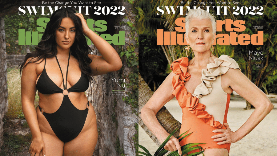 Maye Musk e Yumi Nu estrelam capa da Sport Illustrated Swinsuit - Divulgação