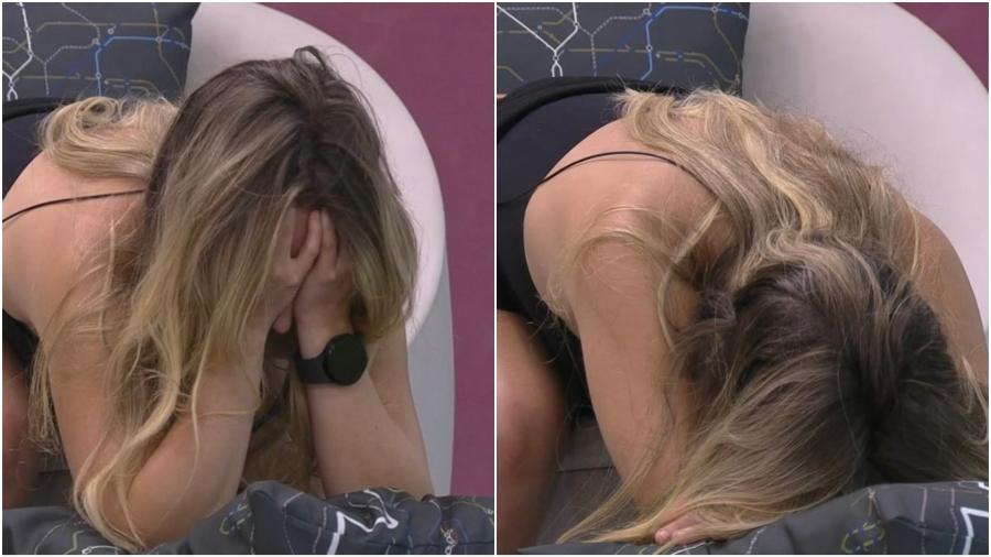 BBB 23: Bruna chora após eliminação de Larissa - Reprodução/Globoplay