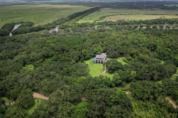 Avery Island, onde é produzido o molho de pimenta Tabasco, na Louisiana, nos EUA