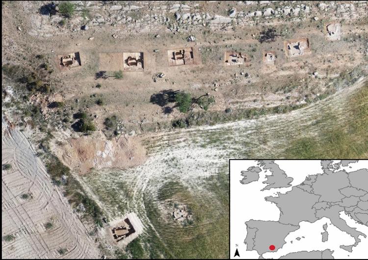 A necrópole megalítica de Panoría, na Espanha