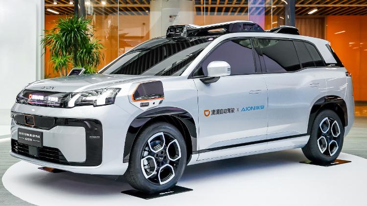 Recém-chegada ao Brasil, GAC também é parceira da DiDi no desenvolvimento de carros autônomos de nível 4, ainda inéditos para venda em série Recém-chegada ao Brasil, GAC também é parceira da DiDi no desenvolvimento de carros autônomos de nível 4, ainda inéditos para venda em série