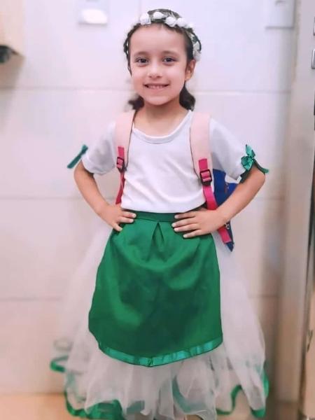 Celina tinha 5 anos; quadro de saúde agravou rapidamente Celina tinha 5 anos; quadro de saúde agravou rapidamente
