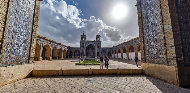 Imagens de Willy Kaemena mostram mesquita da cidade de Shiraz - Willy Kaemena