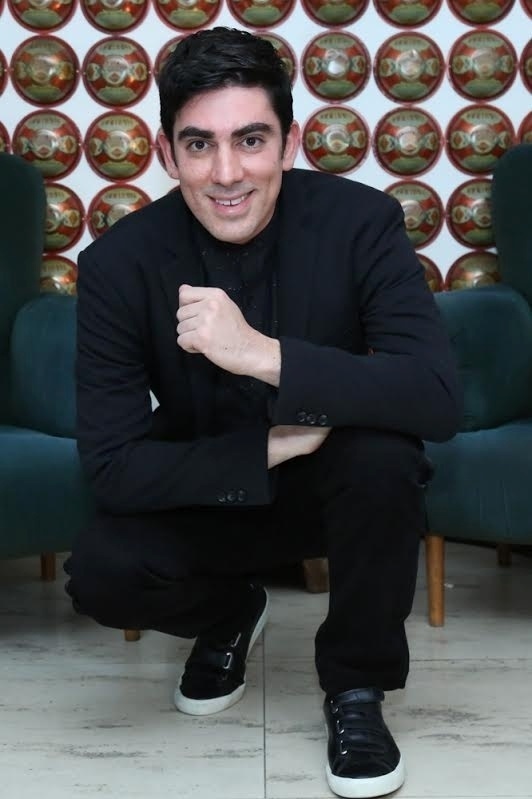 27.jul.2016 - Na noite desta quarta-feira, Marcelo Adnet reuniu a imprensa em um espaço de eventos em Copacabana, Zona Sul do Rio, para falar do seu novo programa, o "Adnight" - Roberto Filho /Brazil News