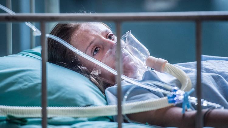 Bruna Griphao em cena de "Sob Pressão", da TV Globo - Maurício Fidalgo/Divulgação/TV Globo - Maurício Fidalgo/Divulgação/TV Globo