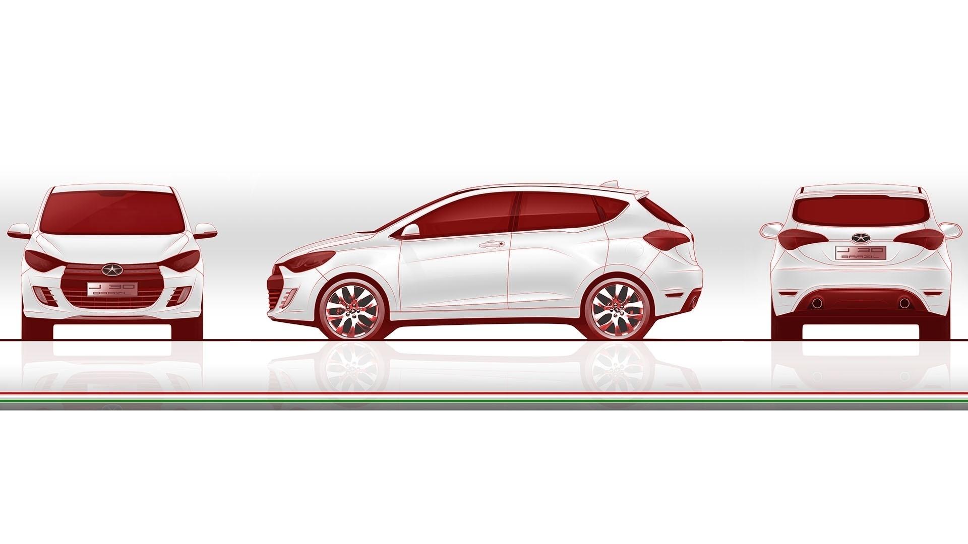 Desenvolvimento do JAC T40 - Divulgação/Grupo SHC