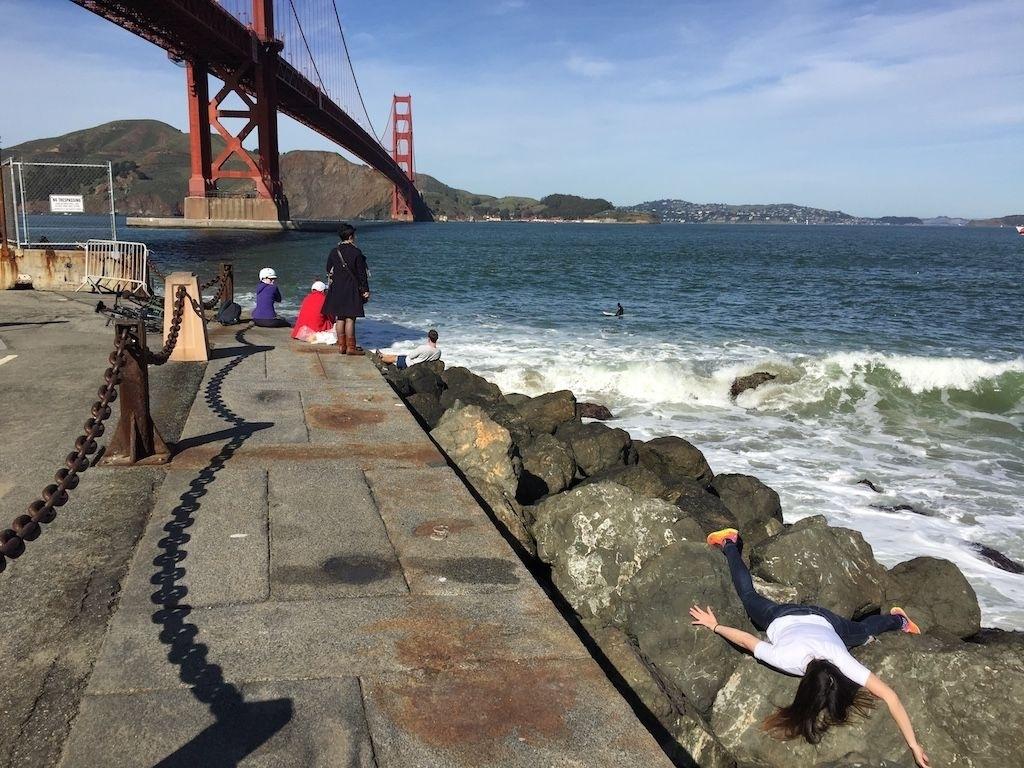 "STEFDIES" na Golden Gate, em São Francisco - Divulgação
