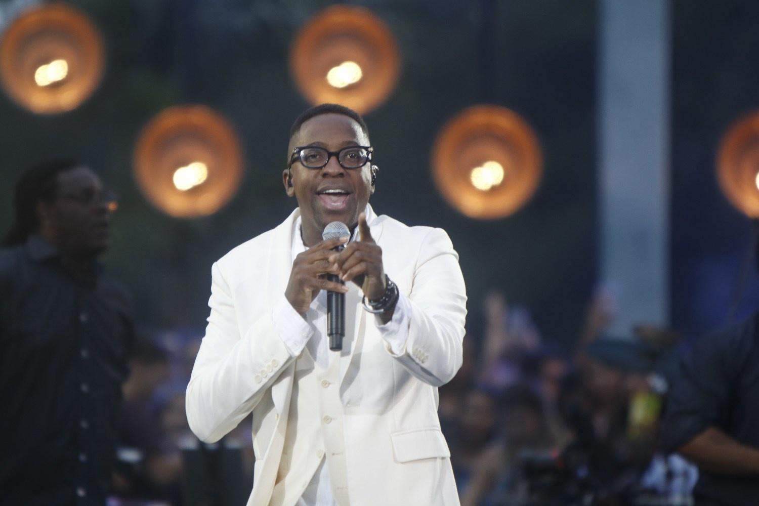 Na competição, Mumuzinho já encarnou grandes nomes da música, como o mestre Cartola, os cantores Stevie Wonder e Péricles, as cantoras Ludmilla e Alcione - Fred Pontes/Divulgação