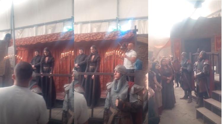 Bruna Marquezine grava cena de julgamento de Catarina - Reprodução/Instagram - Reprodução/Instagram