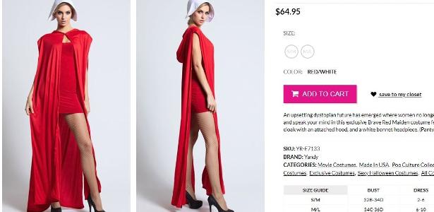 Handmaid's Tale fantasia - Reprodução - Reprodução