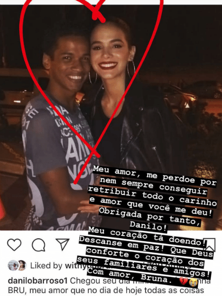 Bruna Marquezine replica post de fã para lamentar morte - Reprodução/Instagram