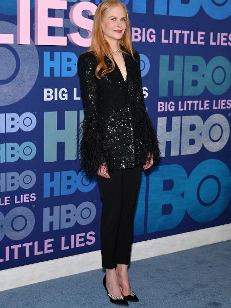 Nicole Kidman no evento de estreia da 2ª temporada de Big Little Lies - AFP