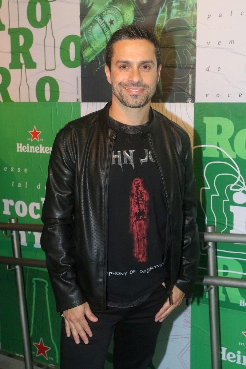 Luciano Amaral vai ao segundo dia do Rock in Rio 2019 - Divulgação